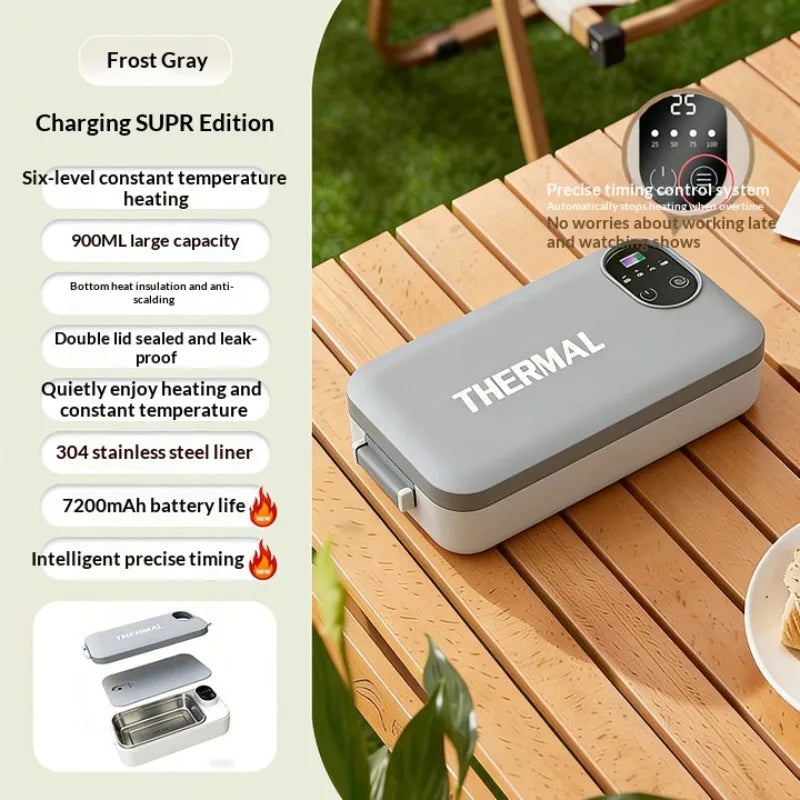 Portable Heated Lunch Box