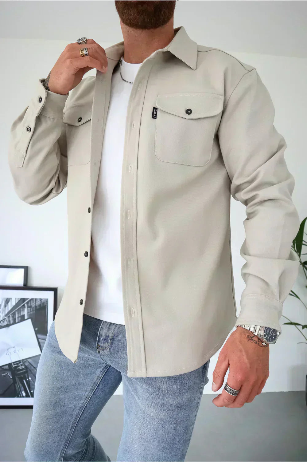 Caleb | Elegant polo shirt for men