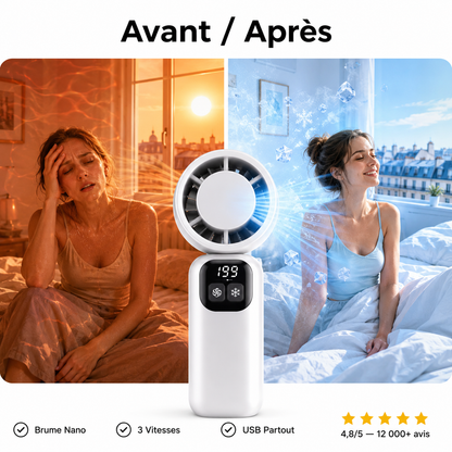 Ventilateur Portatif à Grande Vitesse