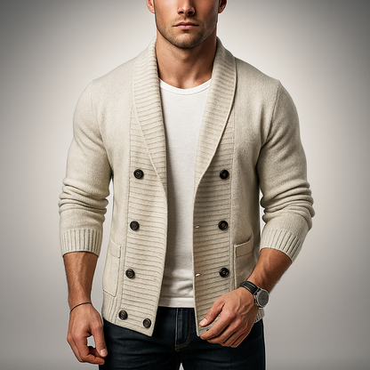 Moreno Double-Breast Cardigan