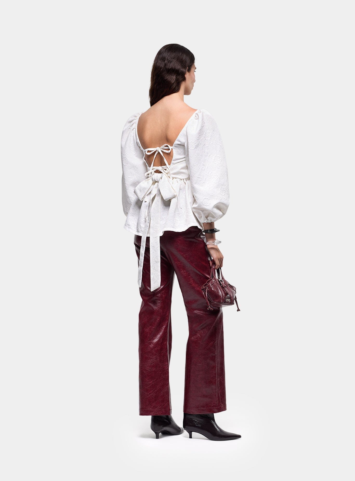 CECILE WHITE BLOUSE