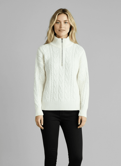 Amy Sweater with Zipper 2