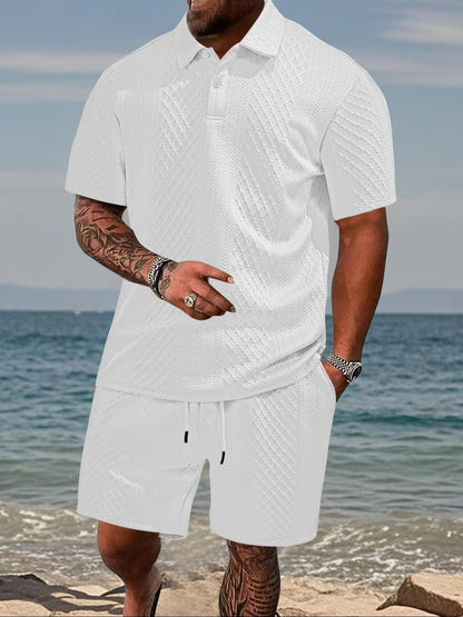 Azure Breeze Casual Set