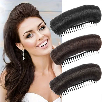 Wig Cushion Stable Hair Roots Volumizing Fiber Insert Comb Invisible Fluffy Hair Pad Female Heightening Artifact Hairstyle Tool
