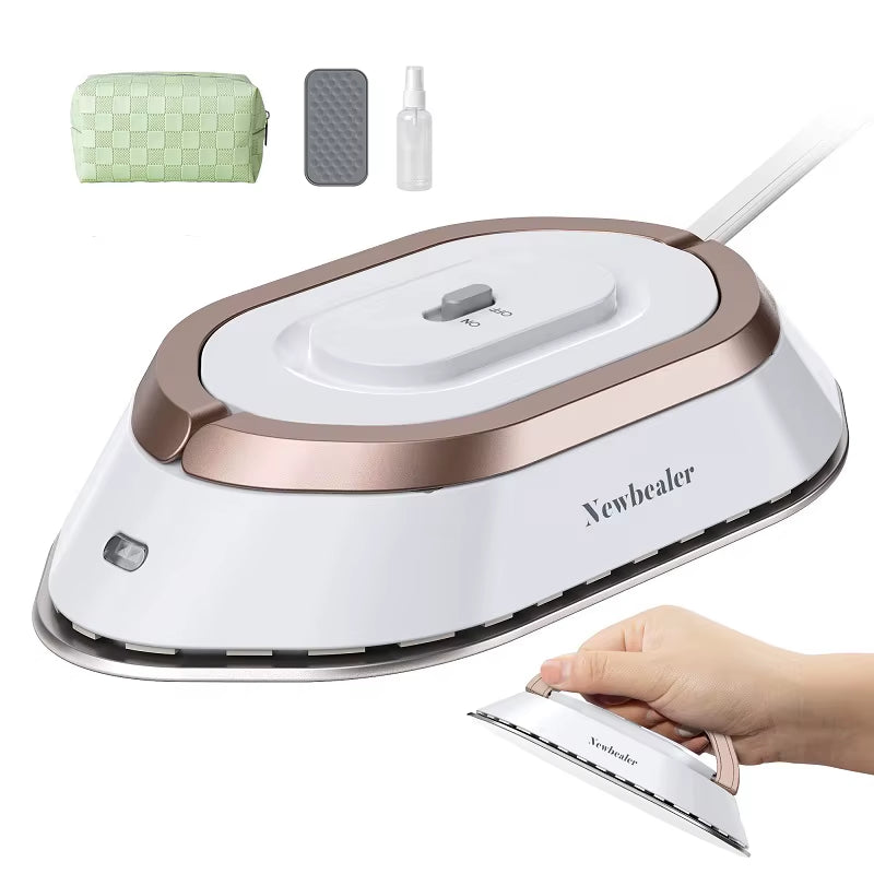 300W Electric Iron Mini Clothes Dryer Travel Dual-Voltage Dryer Ceramic Based Iron Clothing Wrinkle Remover
