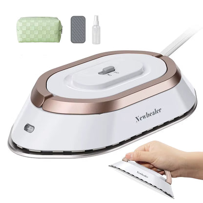 300W Electric Iron Mini Clothes Dryer Travel Dual-Voltage Dryer Ceramic Based Iron Clothing Wrinkle Remover
