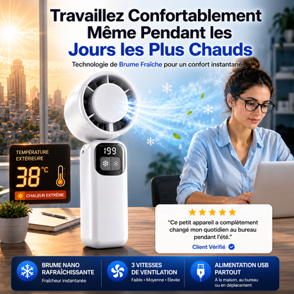 Ventilateur Portatif à Grande Vitesse