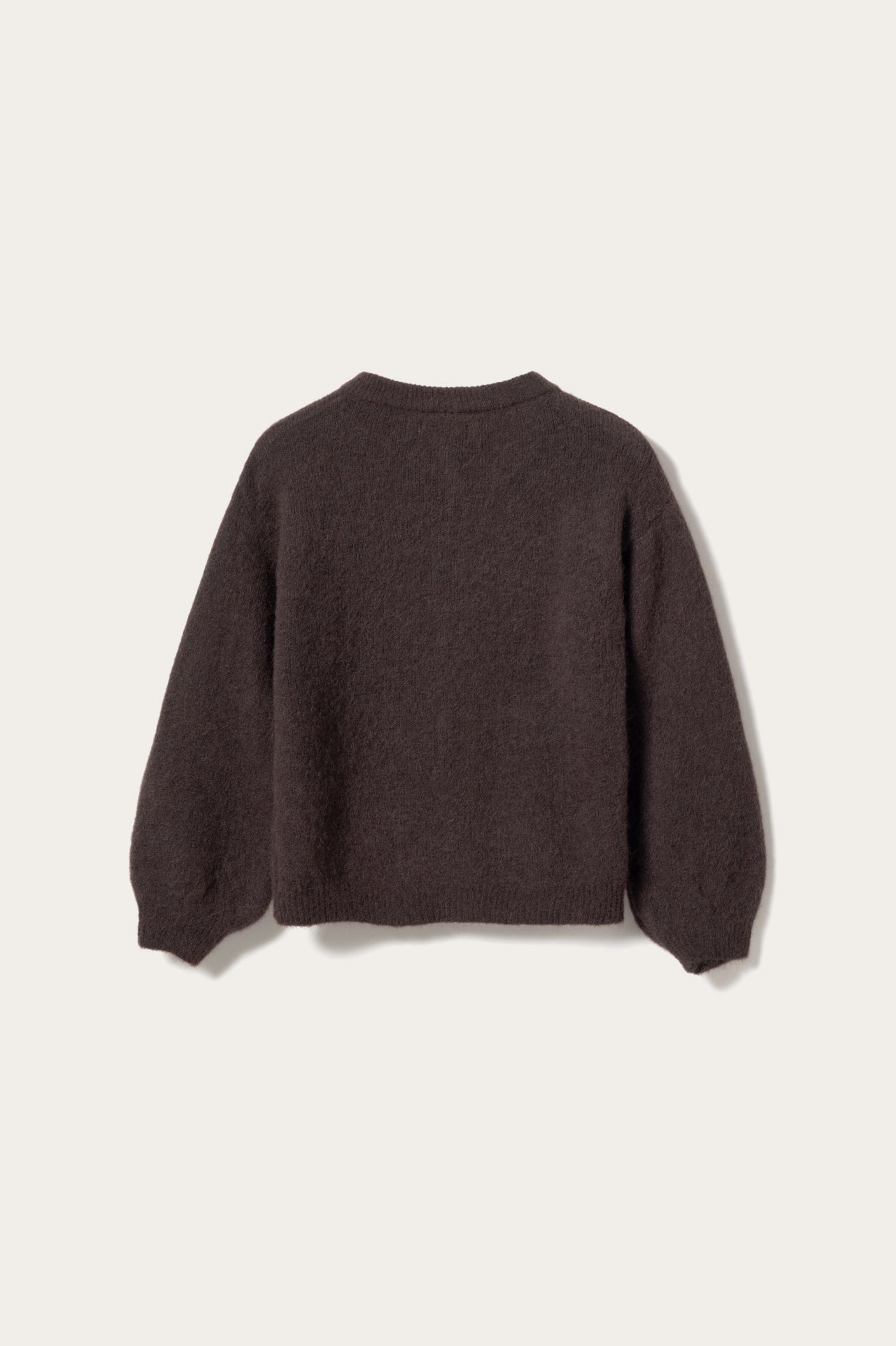 Kae Knit Cardigan Chocolate