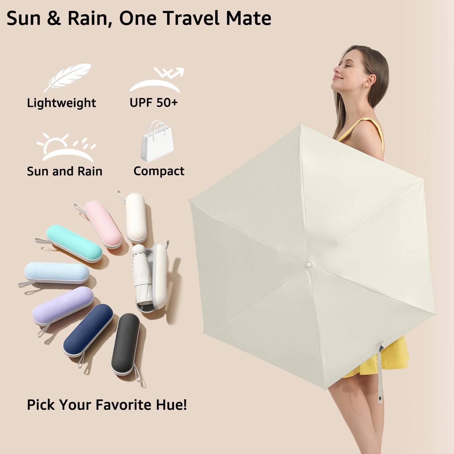 Pocket-Sized Sun & Rain Shield