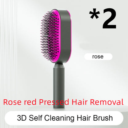 Self-Cleaning Hair Brush for Women