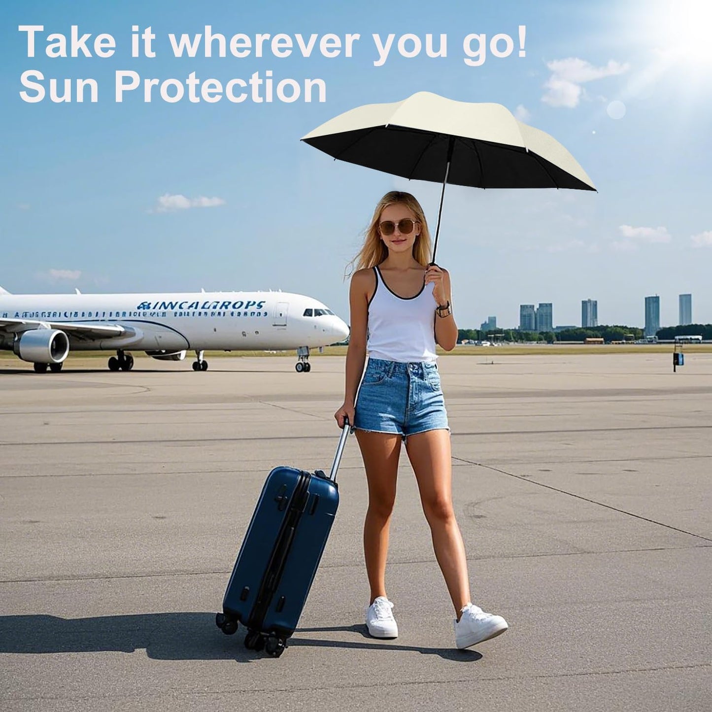 Pocket-Sized Sun & Rain Shield