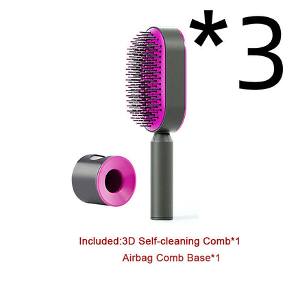 Self-Cleaning Hair Brush for Women