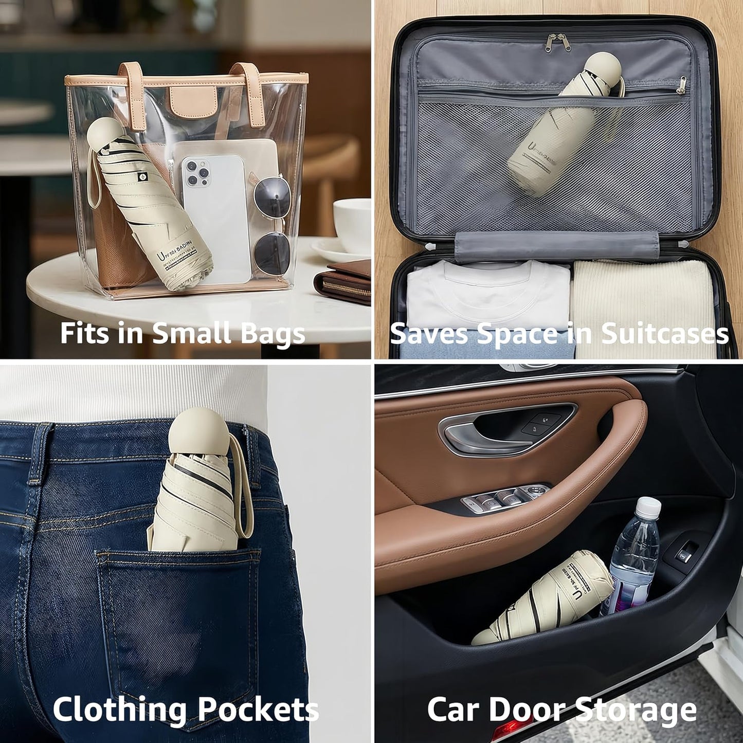 Pocket-Sized Sun & Rain Shield