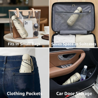 Pocket-Sized Sun & Rain Shield