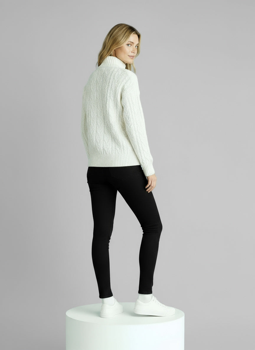 Amy Sweater with Zipper 2