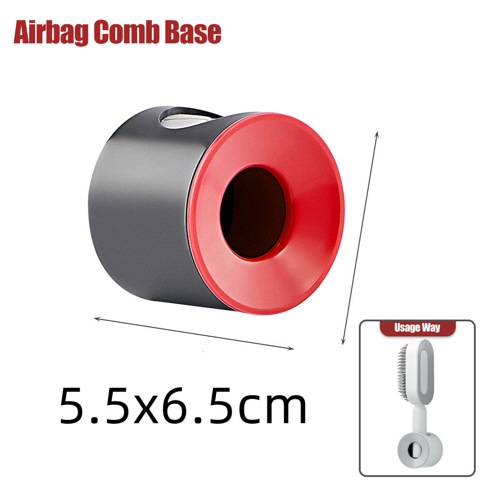 Self-Cleaning Hair Brush for Women – Anti-Static, Scalp Massage, Hair Loss Prevention