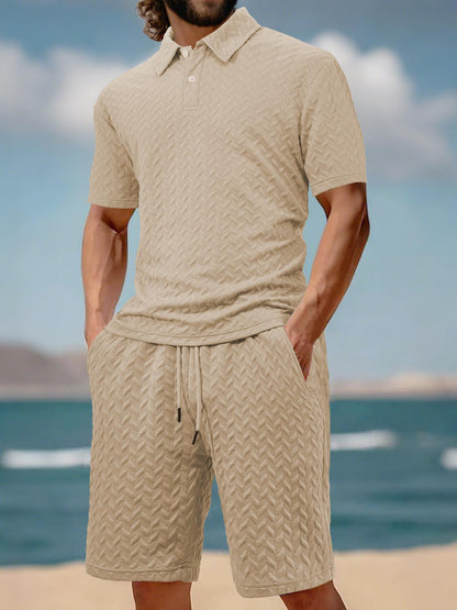 Azure Breeze Casual Set