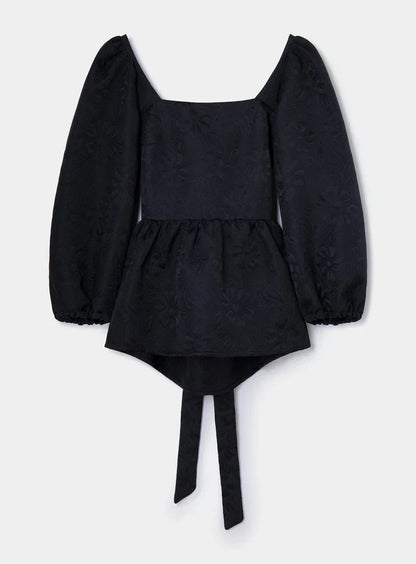 CECILE WHITE BLOUSE