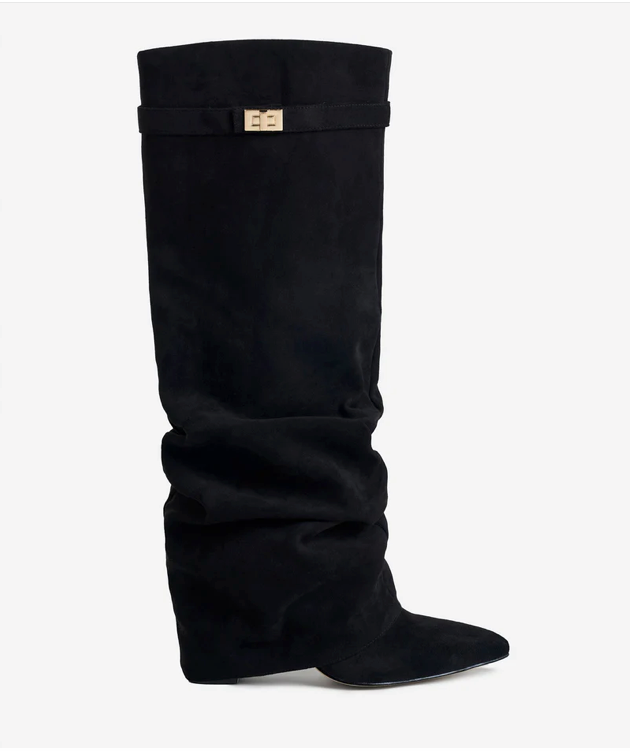 Lavista Slouchy Suede knee high boots