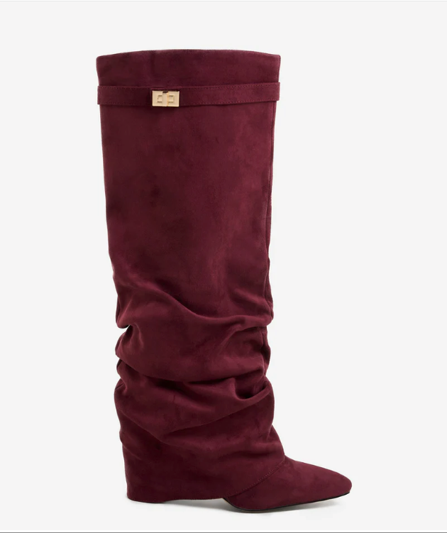 Lavista Slouchy Suede knee high boots