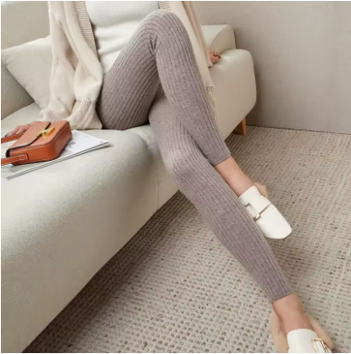 Ultra-Soft Ribbed Knit Leggings – Sculpting & Everyday Comfort