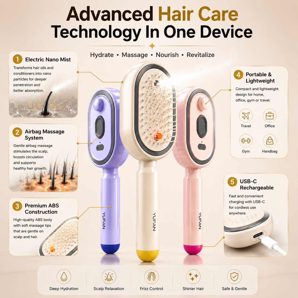 Hair Massage Comb