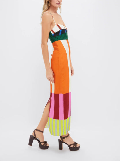 Paloma Multi Bengal Maxi Dress