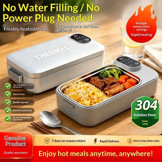 Portable Heated Lunch Box