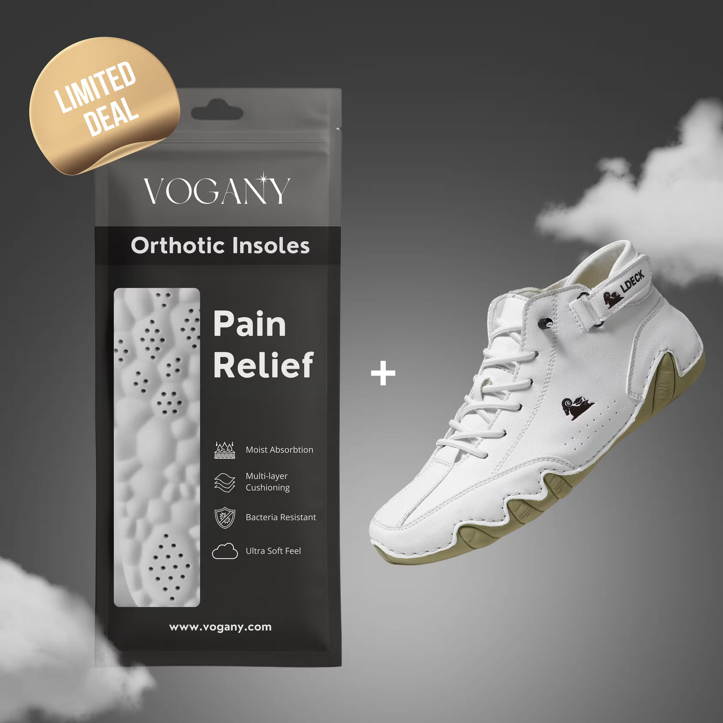 VogLDeck - Waterproof and breathable orthopedic shoes