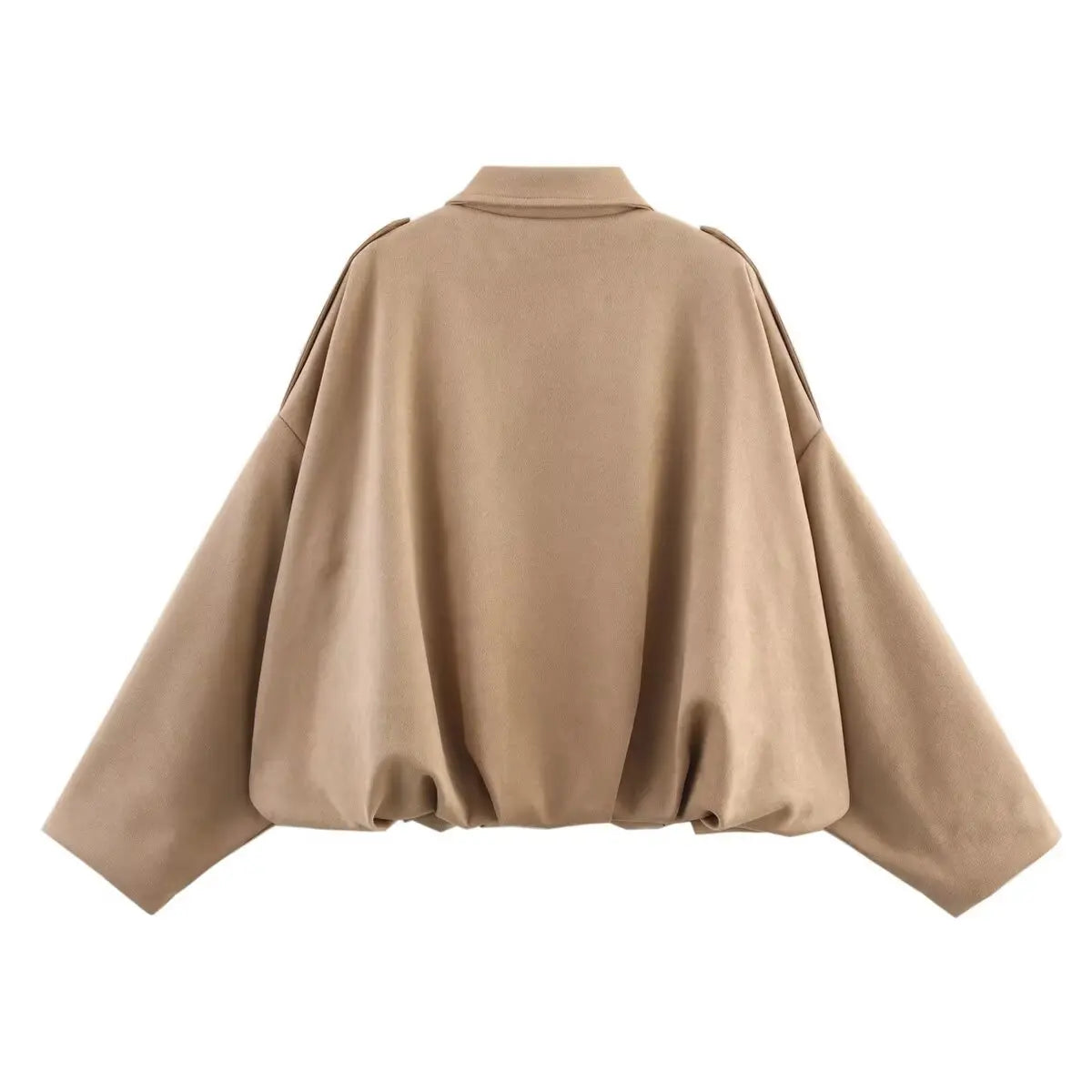 Luna Luxe Oversized Bomber Jacket