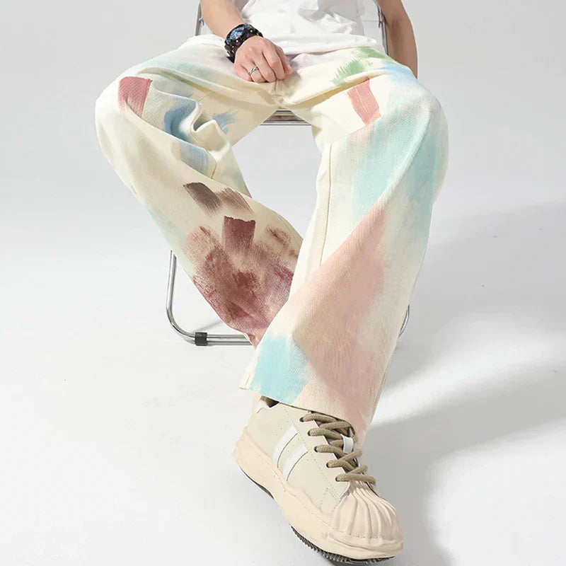 ÁVENIR PAINTED PANTS