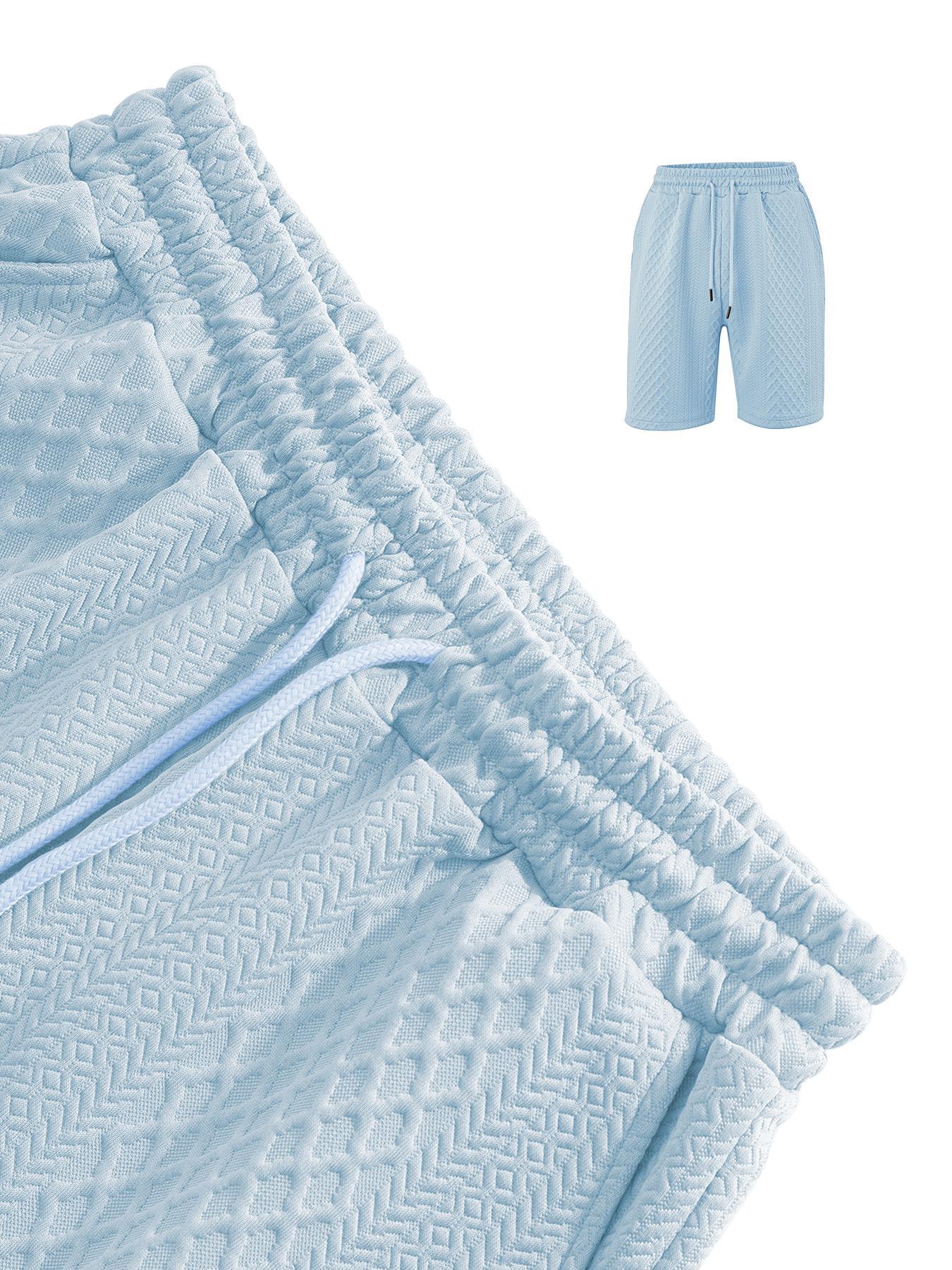 Azure Breeze Casual Set