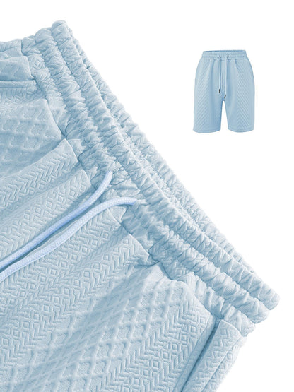 Azure Breeze Casual Set
