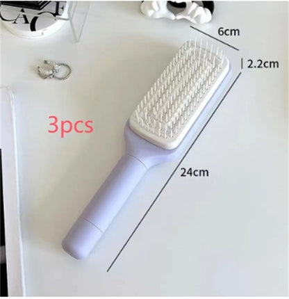 Self-Cleaning Hair Brush