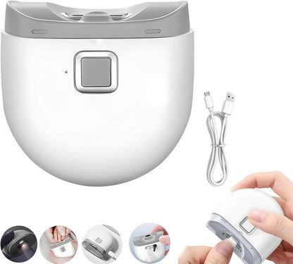 Safety Electric Nail Clipper Automatic Thick Nails Trimmer Professional Tool US