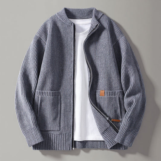 Charlie Ribbed Knit Cardigan