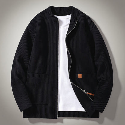 Charlie Ribbed Knit Cardigan