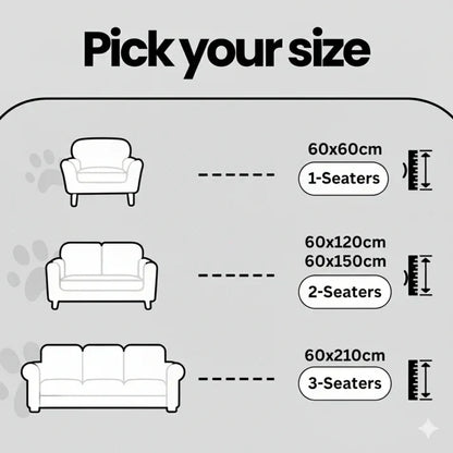 Plush Quilted Non-Slip Pet Sofa Protector Cover
